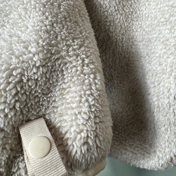 The North Face Girls Suave‎ Oso Fleece Jacket Size S (7/8) Oatmeal - Picture 4 of 8